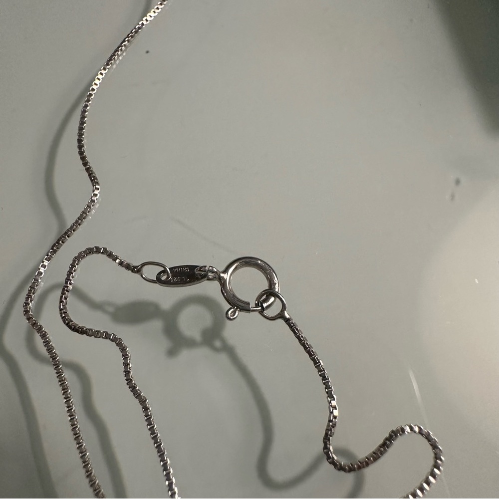 NWOT Ross-Simons Coral Pendant with .20 ct. t.w. White Topaz in Sterling Silver - Picture 5 of 8